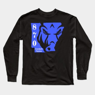 870 Hog Blue Long Sleeve T-Shirt